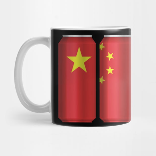 China Patriotic Beer Cans - China sports team by MerchByThisGuy